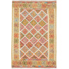 Kilim 129x191 Cm Kilim, Afghanistan, Hand-carded Wool (warp: