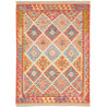 Kilim 126x178 Cm Kilim Afghanistan Hand-carded Wool (warp: