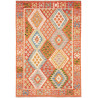 Kilim 126x185 Cm Kilim Afghanistan Hand-carded Wool (warp: