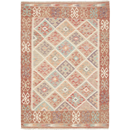 Kilim 122x172 Cm Kilim, Afghanistan, Hand-carded Wool (warp: