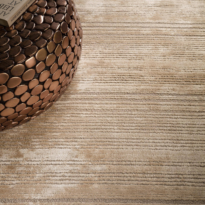 Tappeto Henley geometrico beige e tortora 200x29