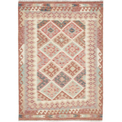 Kilim 125x174 Cm Kilim, Afghanistan, Hand-carded Wool