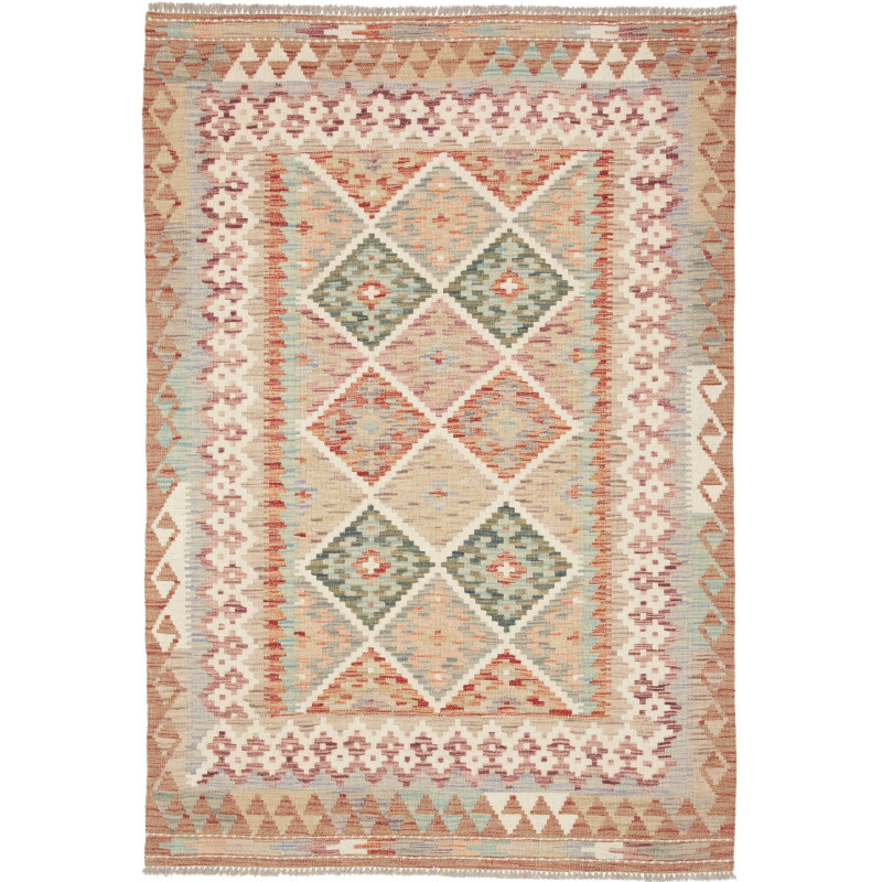 Kilim 123x178 Cm Kilim, Afghanistan, Hand-carded Wool,