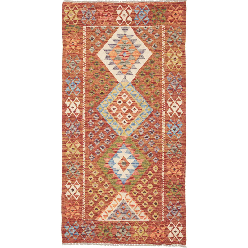 Kilim 100x194 Cm Kilim Afghanistan