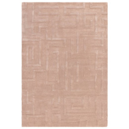 Rug Maze geometric light pink 160x230 cm