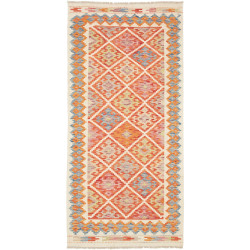 Kilim 99x206 Cm Kilim Afghanistan, Hand-carded Wool,