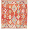 Kilim 148x162 Cm Kilim Afghanistan, Hand-carded Wool (warp: