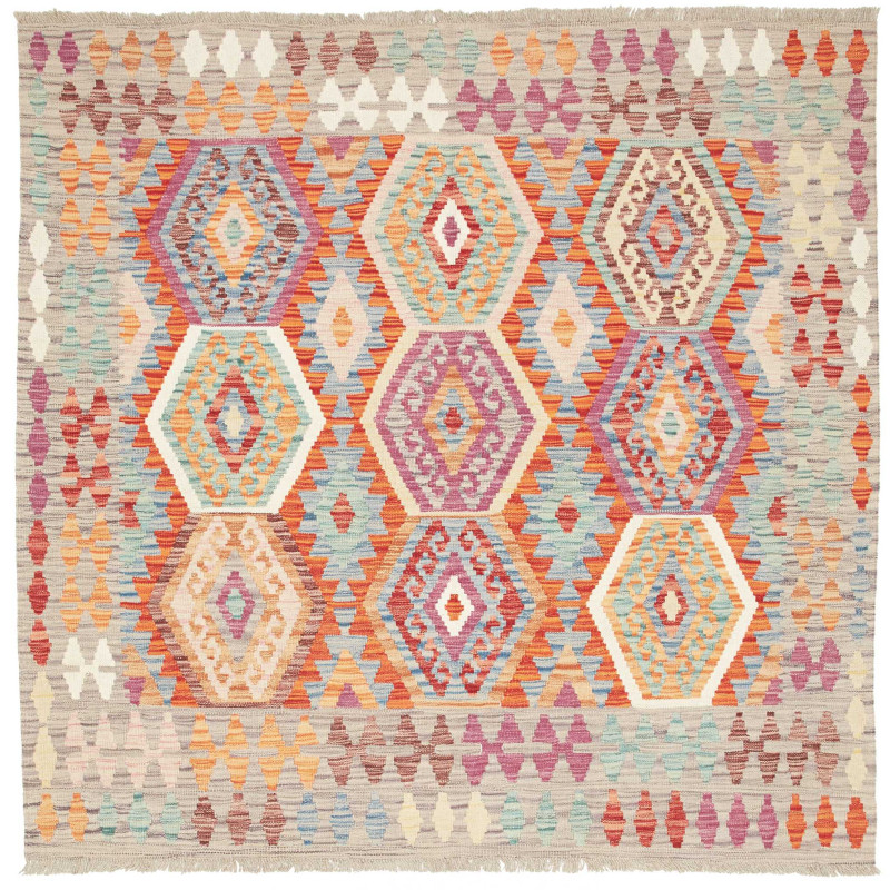 Kilim 147x147 Cm Kilim Afghanistan