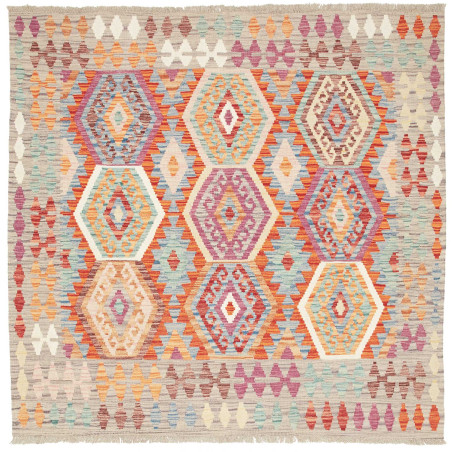 Kilim 147x147 Cm Kilim Afghanistan