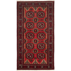 Baluch 103x194 Cm Baluch, Persia, Hand-carded Wool (warp: