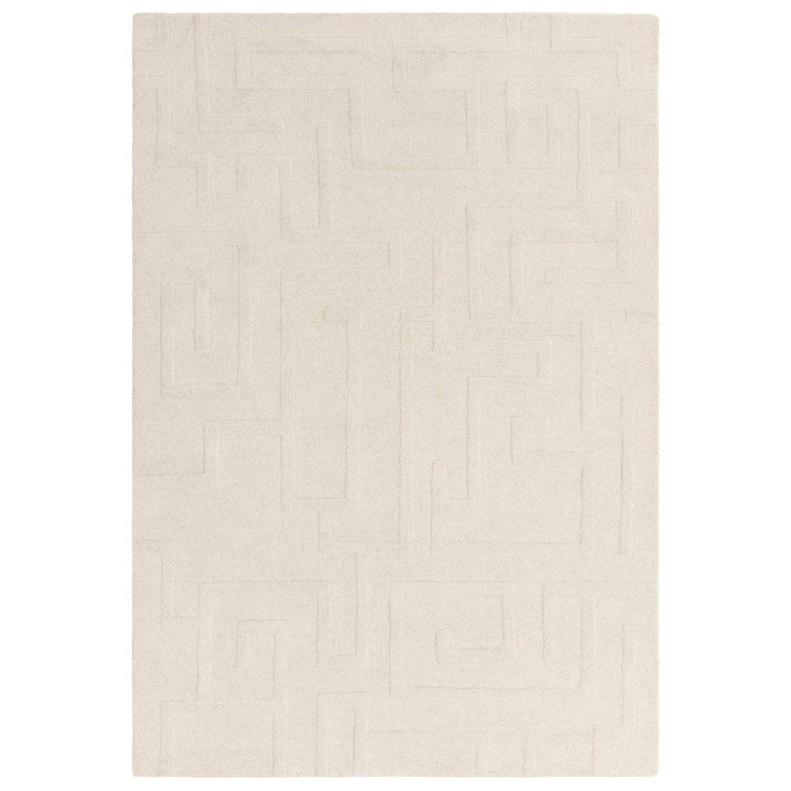 Rug Maze geometric cream off-white 160x230 cm