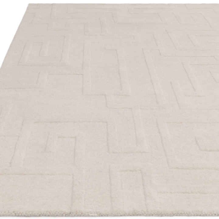 Rug Maze geometric cream off-white 160x230 cm