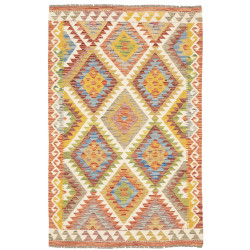 Kilim 99x155 Cm Kilim Afghanistan Hand-carded Wool Cotton