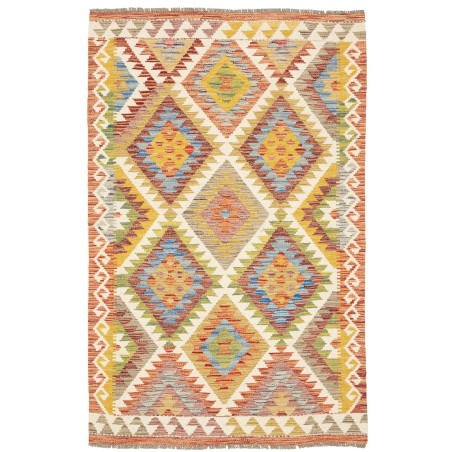 Kilim 99x155 Cm Kilim Afghanistan Hand-carded Wool Cotton