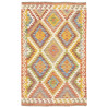 Kilim 99x155 Cm Kilim Afghanistan Hand-carded Wool Cotton