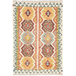 Kilim 98x143 Cm Kilim, Afghanistan, Hand-carded Wool (warp: