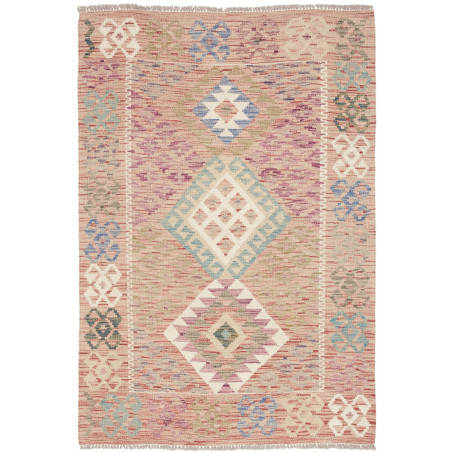 Kilim 98x142 Cm Kilim, Afghanistan, Hand-carded Wool (warp: