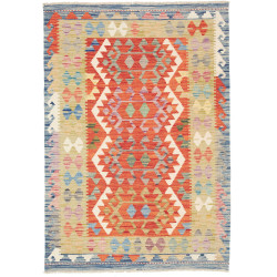 Kilim 103x147 Cm Kilim, Afghanistan, Hand-carded Wool (warp: