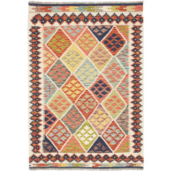 Kilim 107x151 Cm Kilim, Afghanistan, Hand-carded Wool (warp: