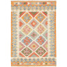 Kilim 100x141 Cm Kilim, Afghanistan, Hand-carded Wool (warp: