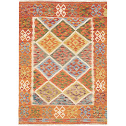 Kilim 105x145 Cm Kilim Afghanistan Hand-carded Wool 0.3