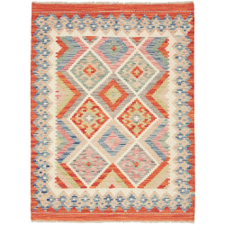 Kilim 106x139 Cm Kilim, Afghanistan, Hand-carded Wool,
