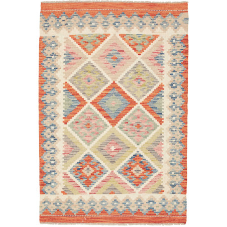 Kilim 100x149 Cm Kilim Afghanistan, Hand-carded Wool, Warp: