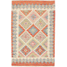 Kilim 100x149 Cm Kilim Afghanistan, Hand-carded Wool, Warp: