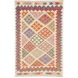 Kilim 98x151 Cm Kilim Afghanistan, Hand-carded Wool On
