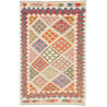 Kilim 98x151 Cm Kilim Afghanistan, Hand-carded Wool On