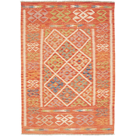 Kilim 108x150 Cm Kilim Afghanistan, Hand-carded Wool,