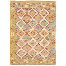 Kilim 104x145 Cm Kilim Afghanistan Hand-carded Wool Cotton