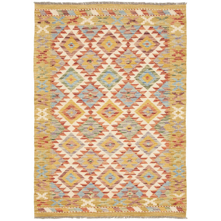 Kilim 104x145 Cm Kilim Afghanistan Hand-carded Wool Cotton