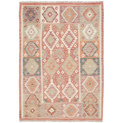Kilim 106x148 Cm Kilim, Afghanistan, Hand-carded Wool (warp: