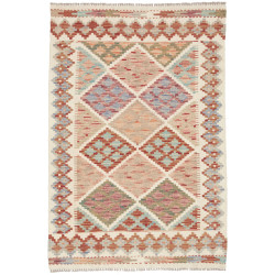 Kilim 101x150 Cm Kilim Afghanistan, Hand-carded Wool, 0.3 Cm
