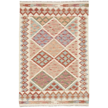 Kilim 101x150 Cm Kilim Afghanistan, Hand-carded Wool, 0.3 Cm