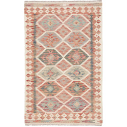 Kilim 95x151 Cm Kilim Afghanistan, Hand-carded Wool (cotton