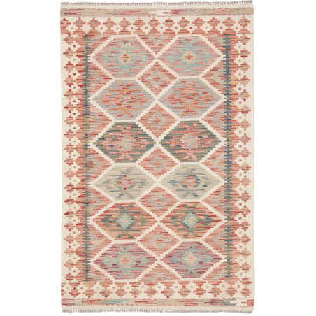 Kilim 95x151 Cm Kilim Afghanistan, Hand-carded Wool (cotton