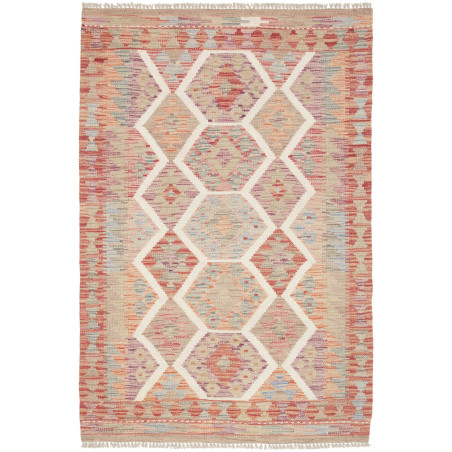 Kilim 98x147 Cm Kilim, Afghanistan, Hand-carded Wool (warp: