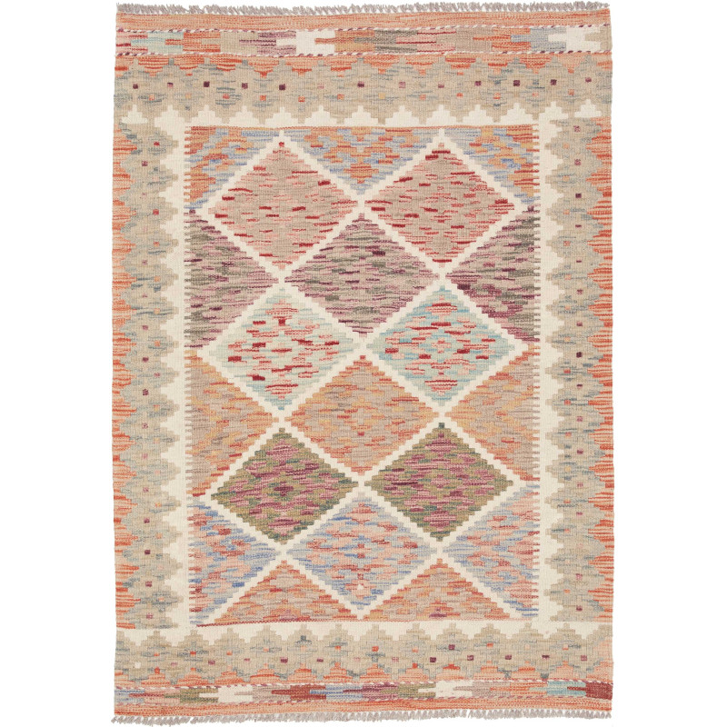 Kilim 105x146 Cm Kilim, Afghanistan, Hand-carded Wool