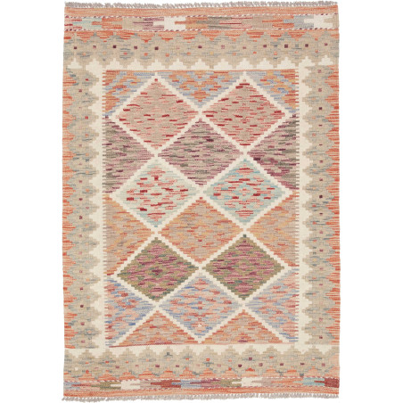 Kilim 105x146 Cm Kilim, Afghanistan, Hand-carded Wool