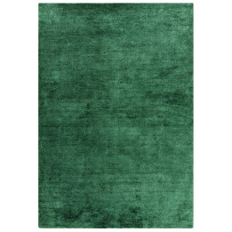 Rug Milo plain dark green olive green 160x230 cm