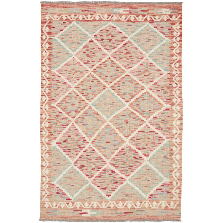 Kilim 102x152 Cm Kilim Afghanistan, Hand-carded Wool,