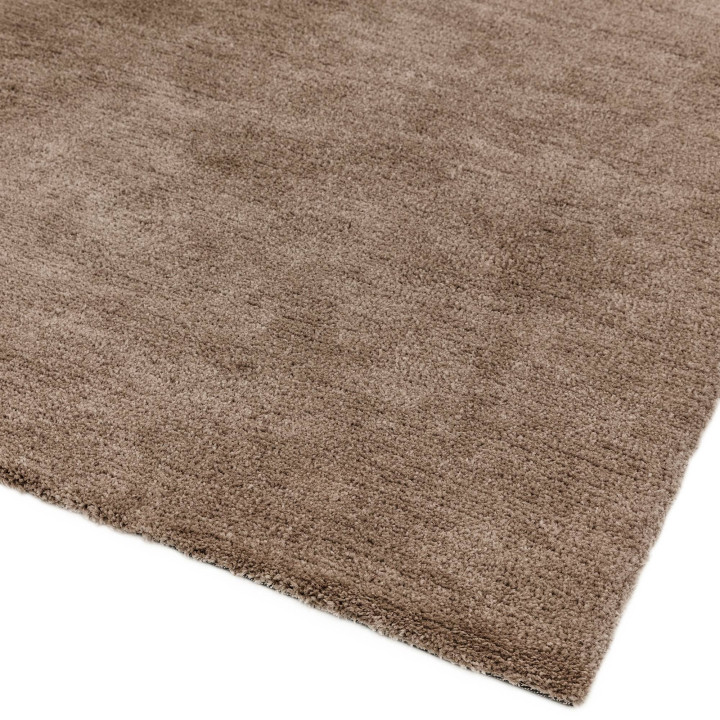 Rug Milo plain taupe beige 160x230 cm