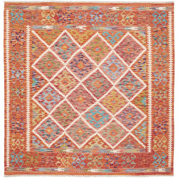 Kilim 157x159 Cm Kilim Afghanistan