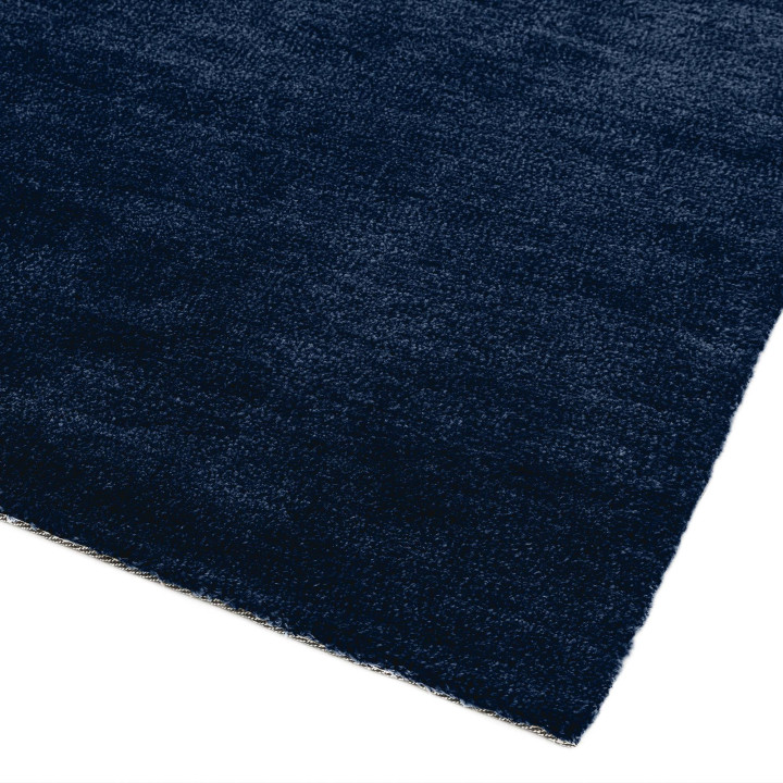 Rug Milo plain dark blue 200x290 cm