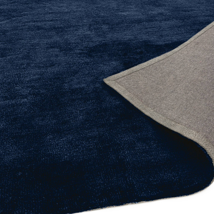 Rug Milo plain dark blue 200x290 cm