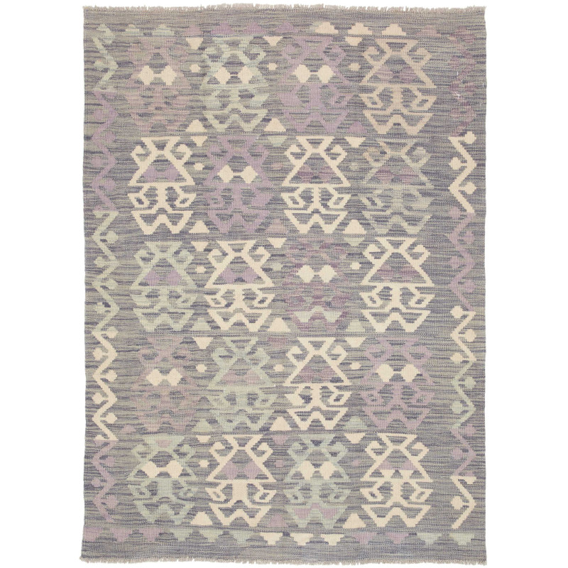 Kilim 126x174 Cm Kilim, Afghanistan, Hand-carded Wool,