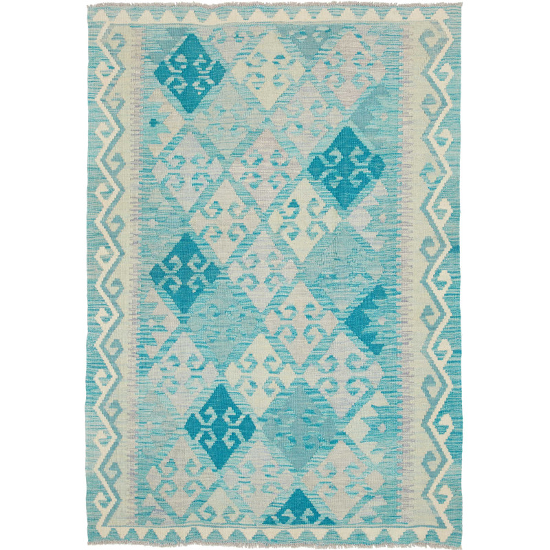 Kilim 125x178 Cm Kilim Afghanistan Hand-carded Wool