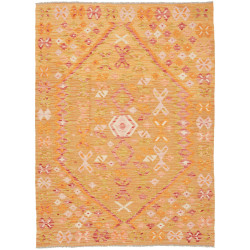 Kilim 129x176 Cm Kilim Afghanistan Hand-carded Wool